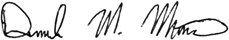 Dan Martin's signature